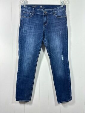 Kut from the Kloth Catherine Boyfriend Size 8 Womens Denim Blue Jeans